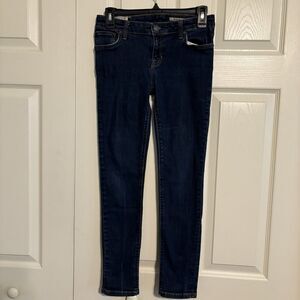 Polo Ralph Lauren Kids Bowery Straight Jeans Size 14 Dark Wash Denim Cotton